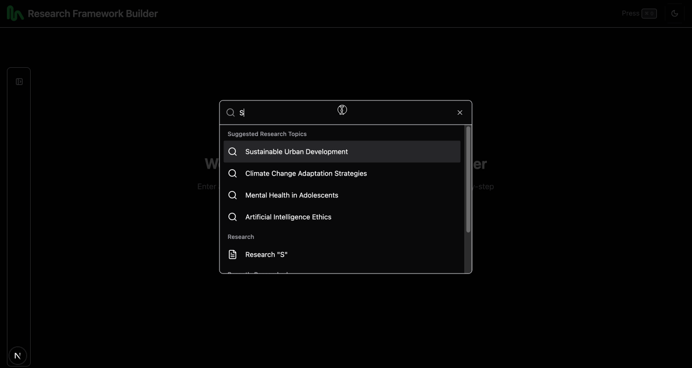 Search Canvas